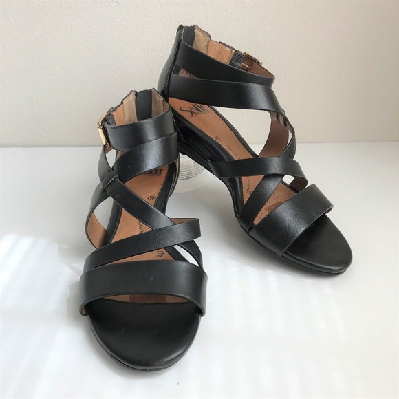 Sofft Shoes - Sofft Black Strappy Gladiator Sandal